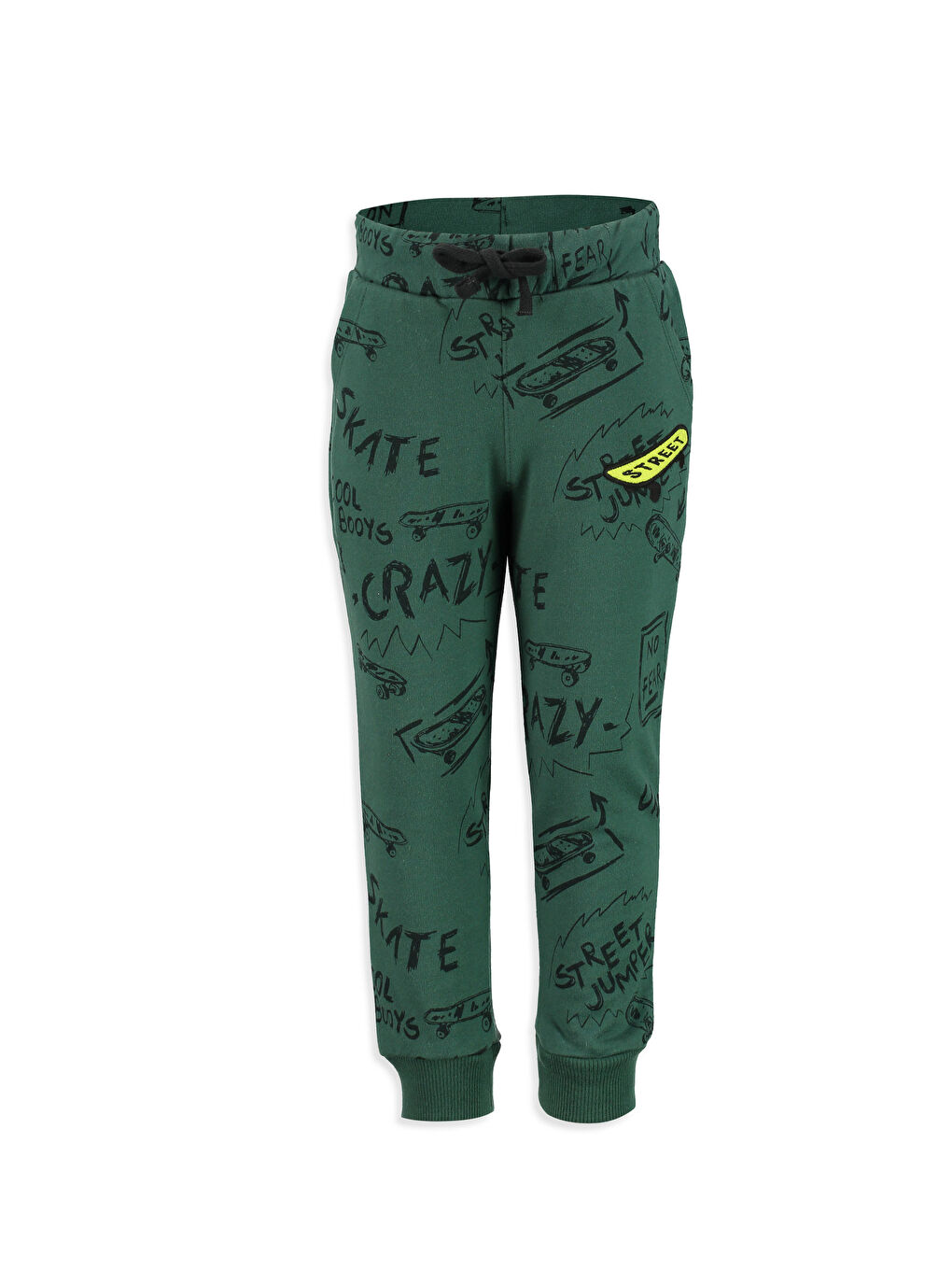 LCW Kids Boy GREEN Sweatpants -7K7957Z4-672