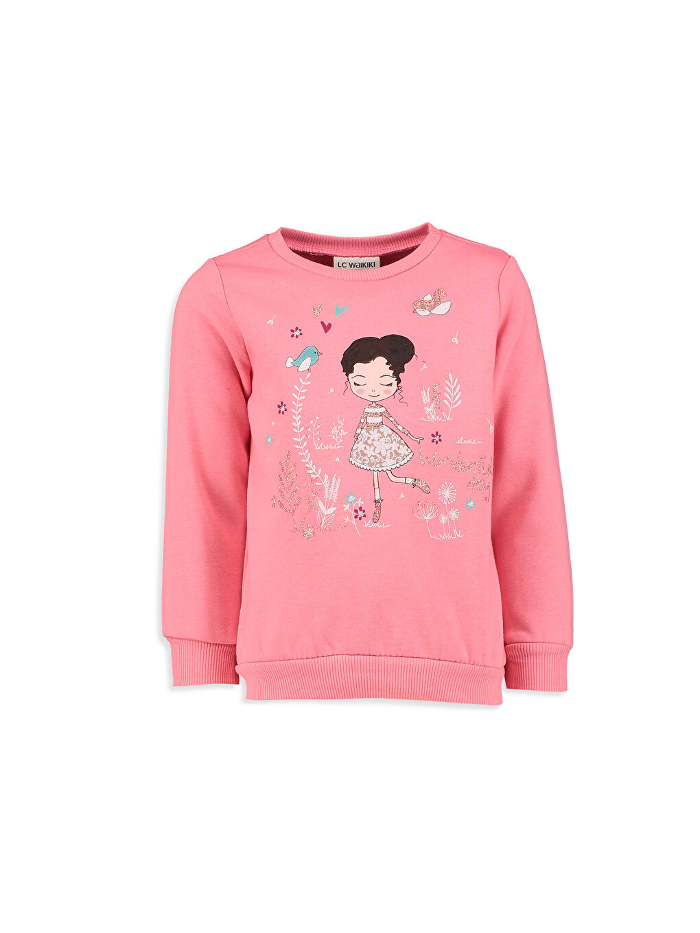 Sweat-shirt ROSE Fille