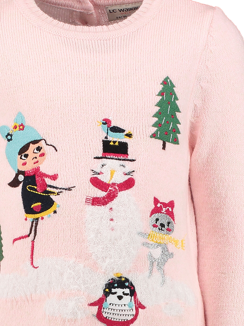 Girl PINK Sweater-2