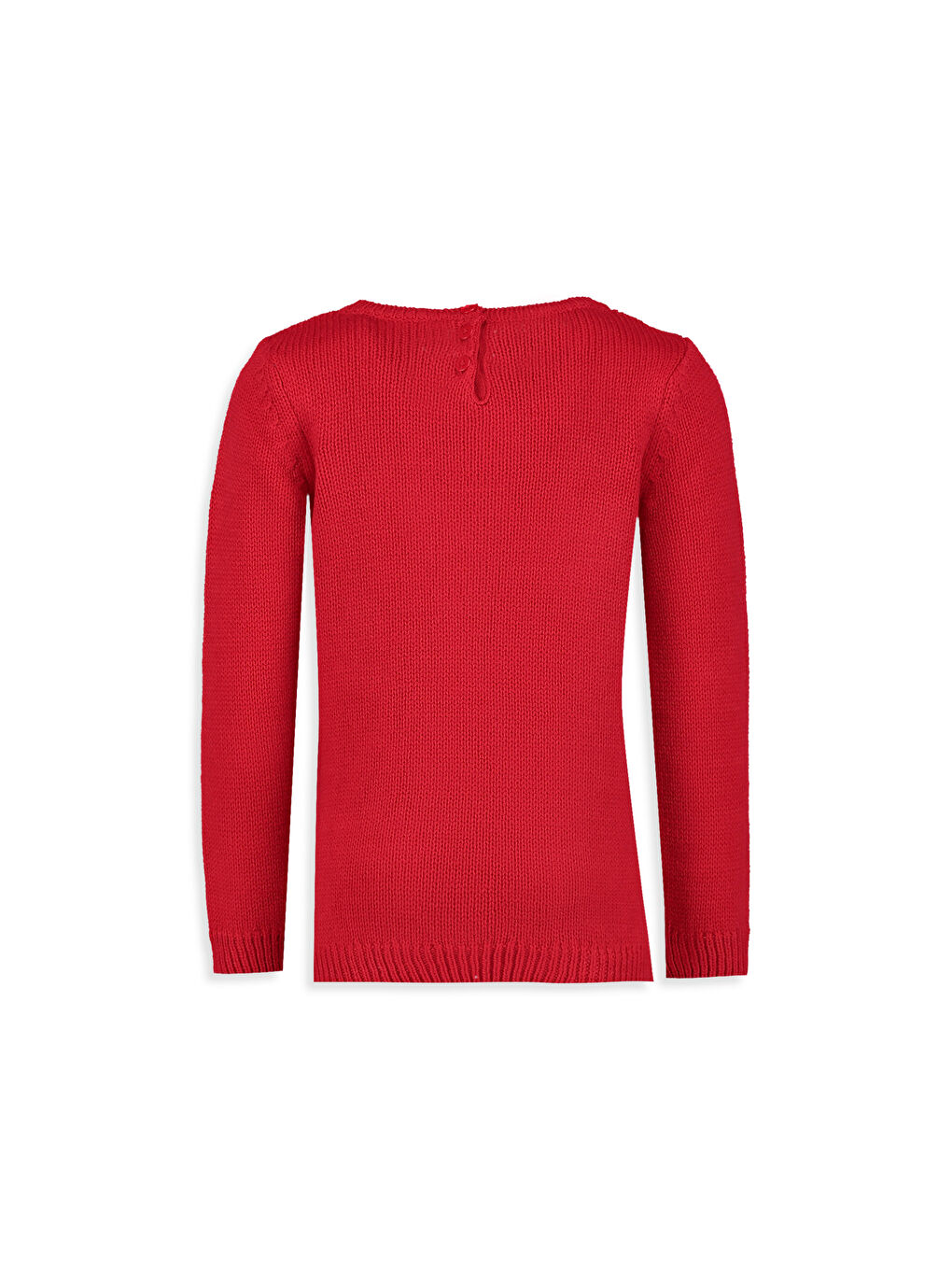 LCW Kids Girl RED Sweater -7K9054Z4-CRT