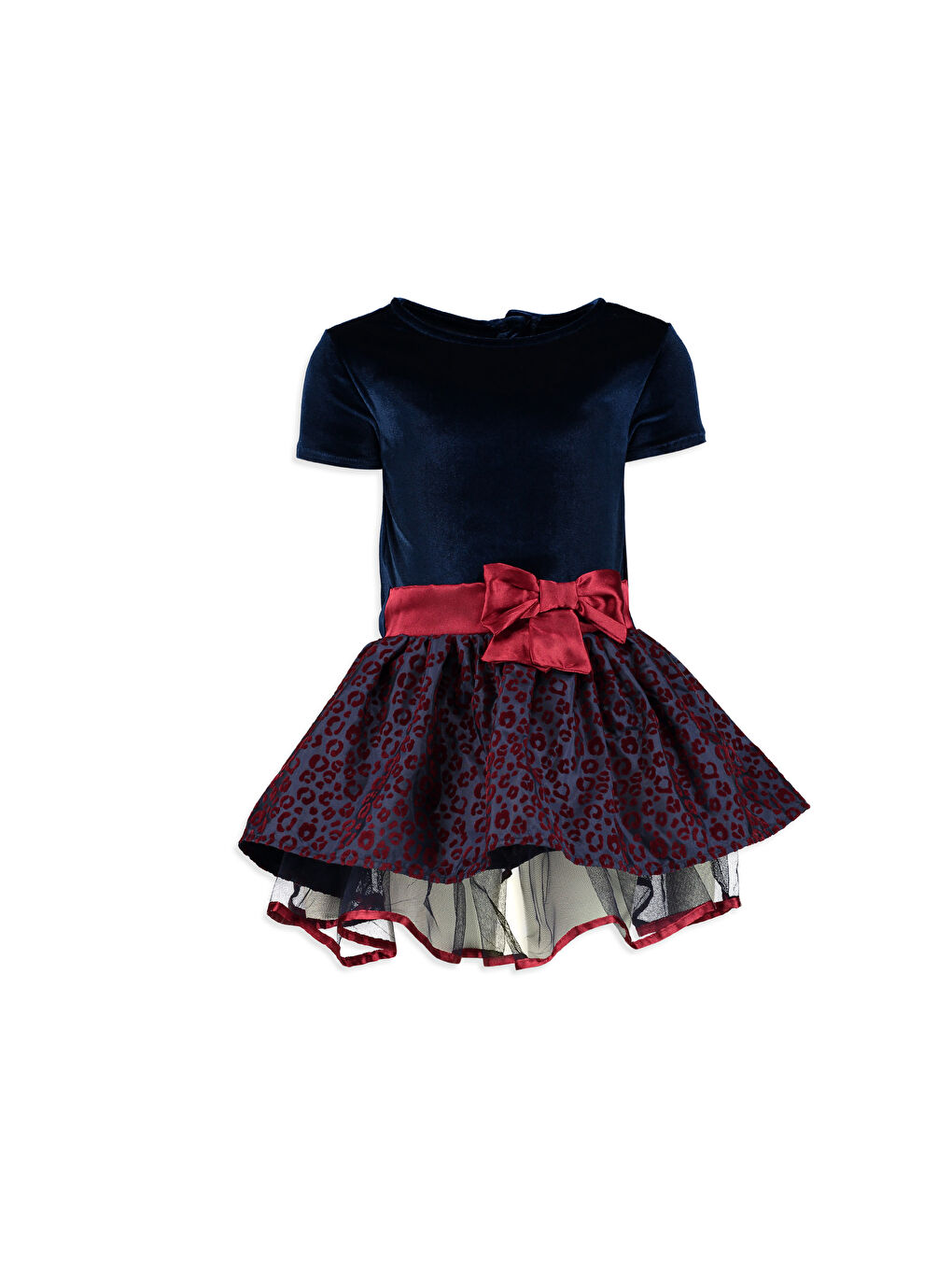 LCW Kids Girl NAVY Dress -7K9438Z4-HRR