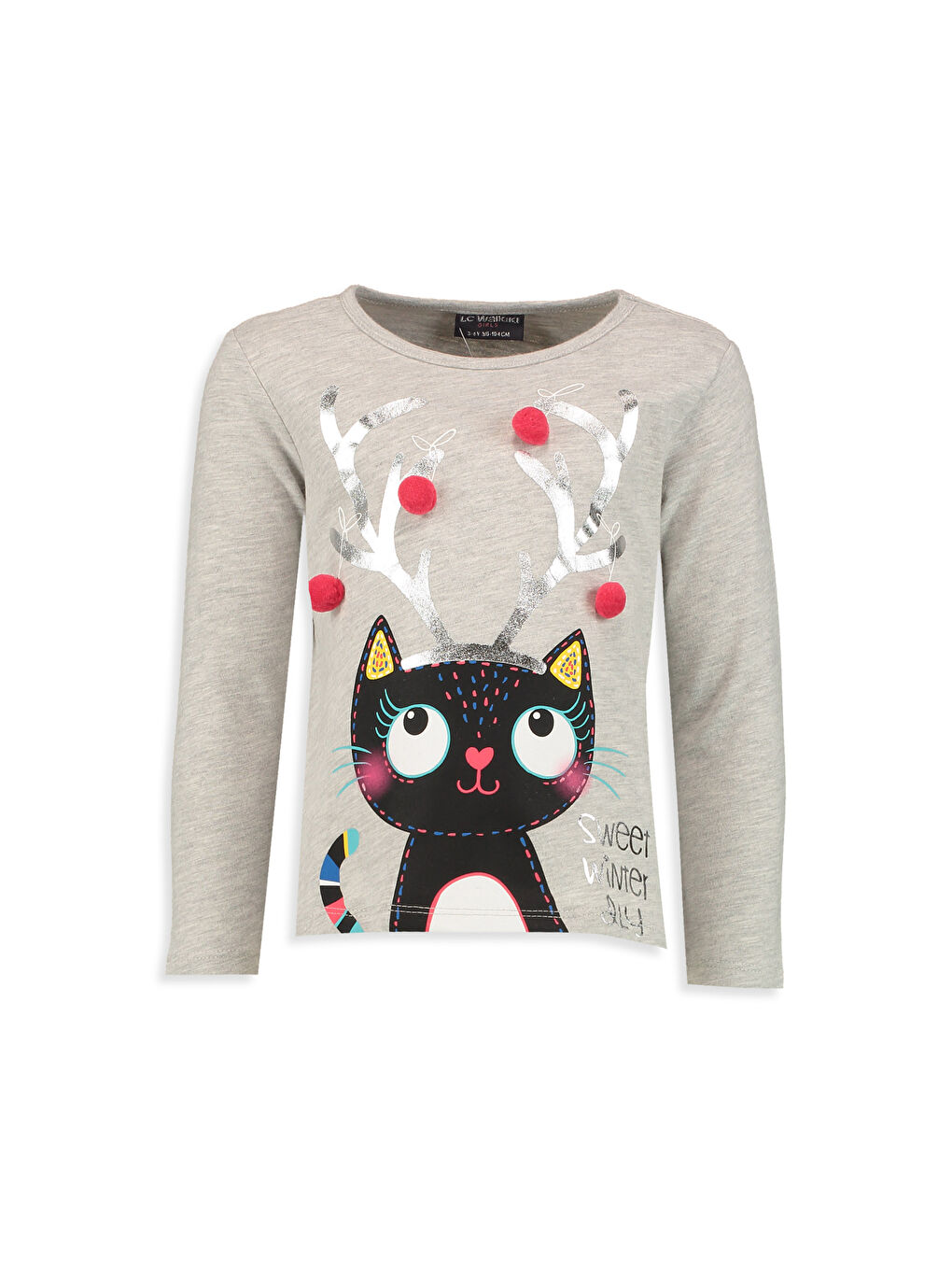 LCW Kids Girl PINK T-Shirt -7KG676Z4-355