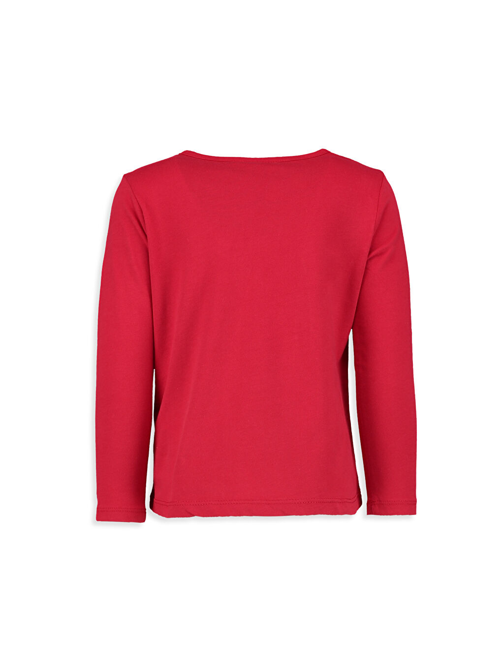 Девочки Красный футболка-1