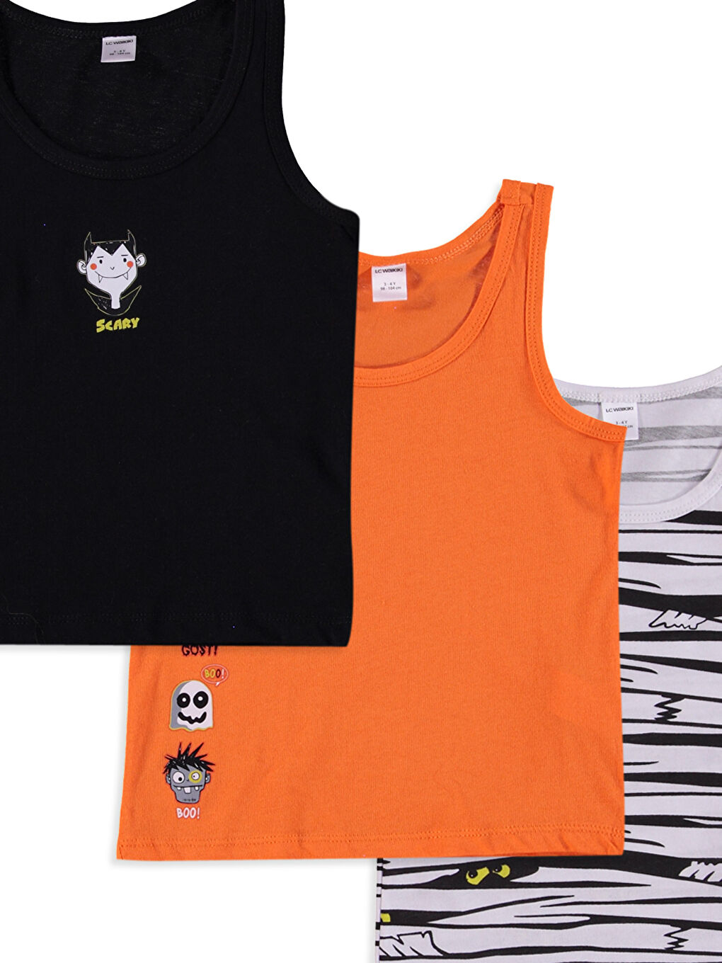 LCW Kids Unisex ORANGE Vest -7KH939Z4-FJD