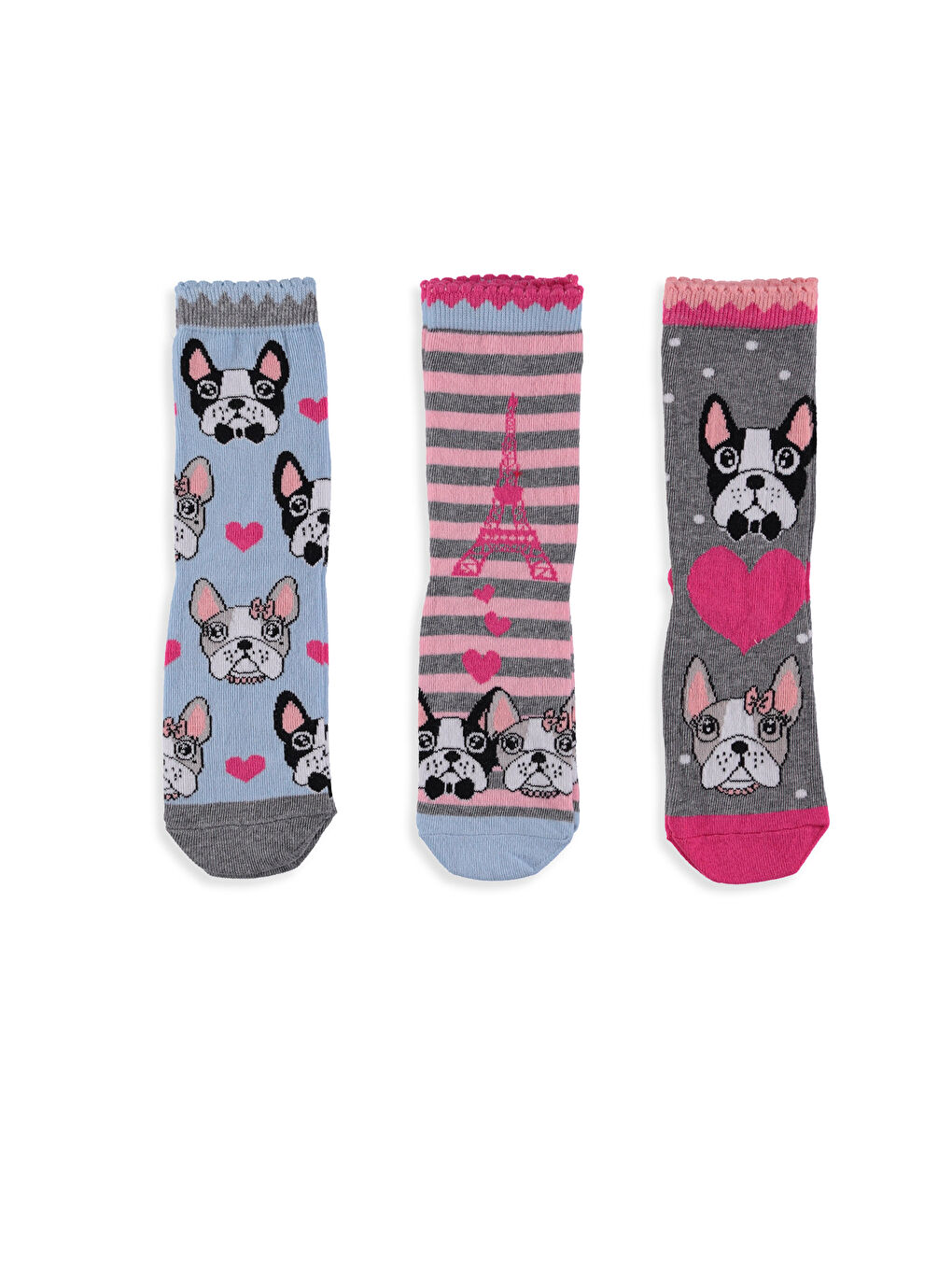 Girl BLUE Ankle Socks