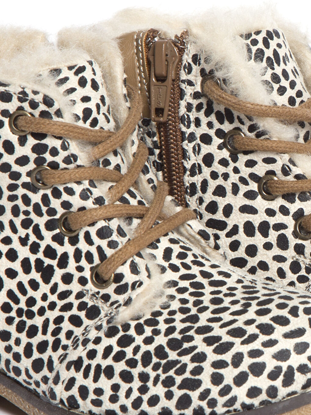 حذاء طويل بيج فتاة-4