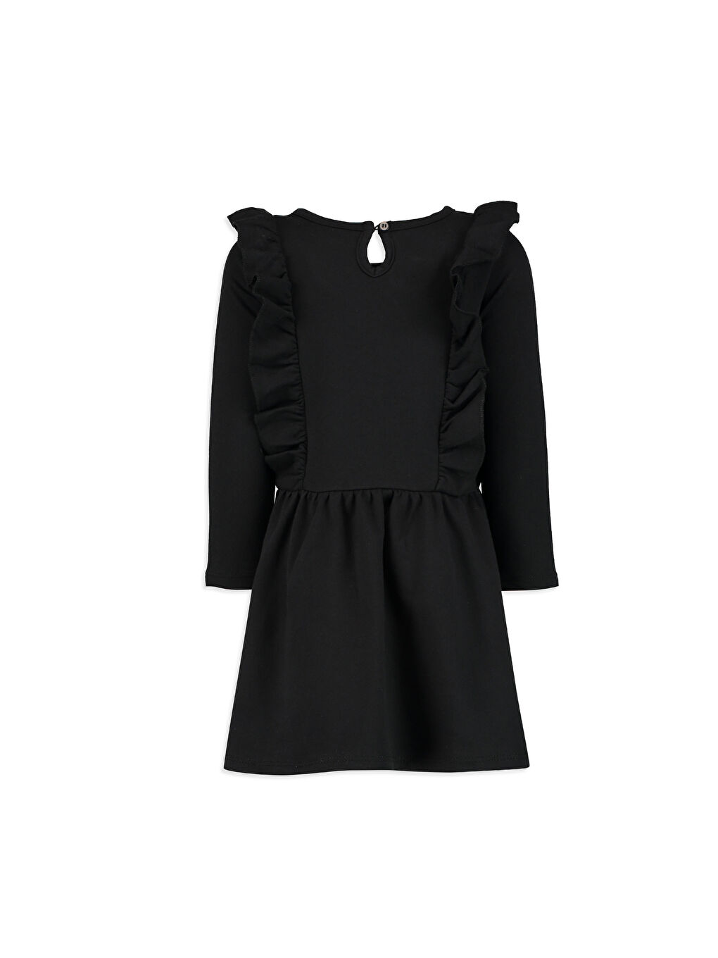 LCW Kids Girl BLACK Dress -7KB873Z4-CVL