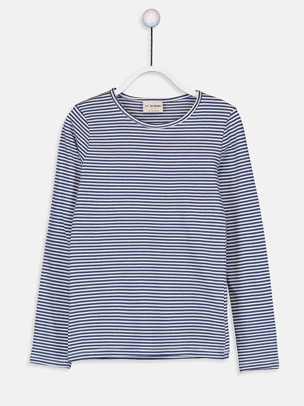 Girl's Striped Cotton T-Shirt