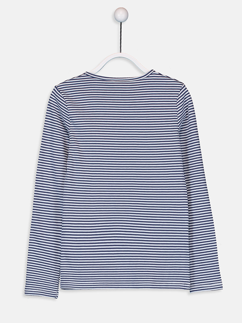 Girl's Striped Cotton T-Shirt-3
