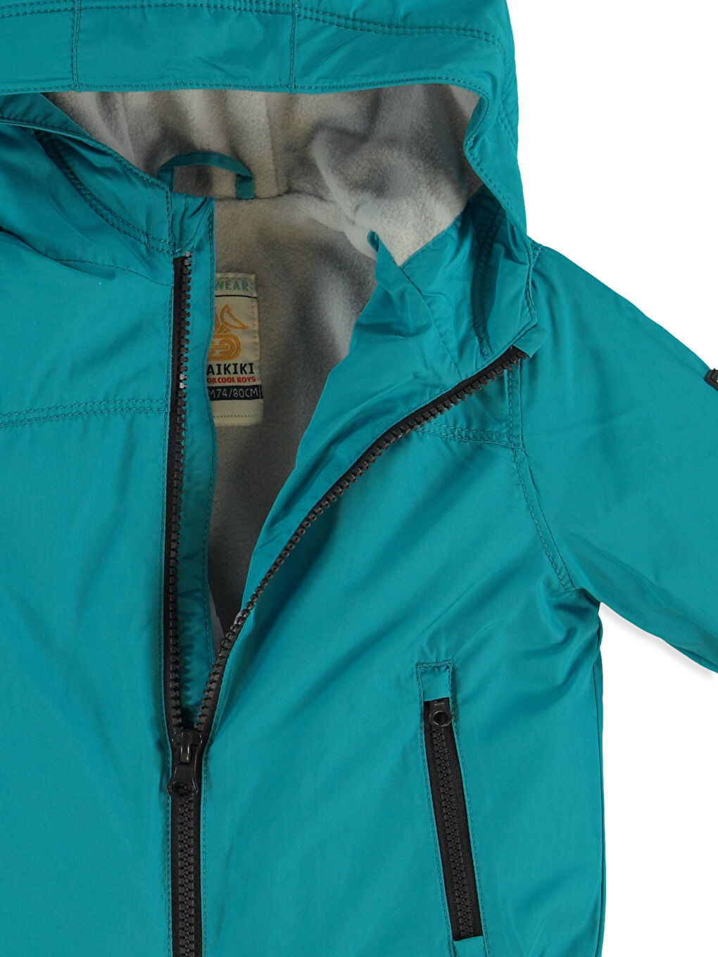 LCW baby Baby Boy TURQUOISE Coat -7K0089Z1-GCC