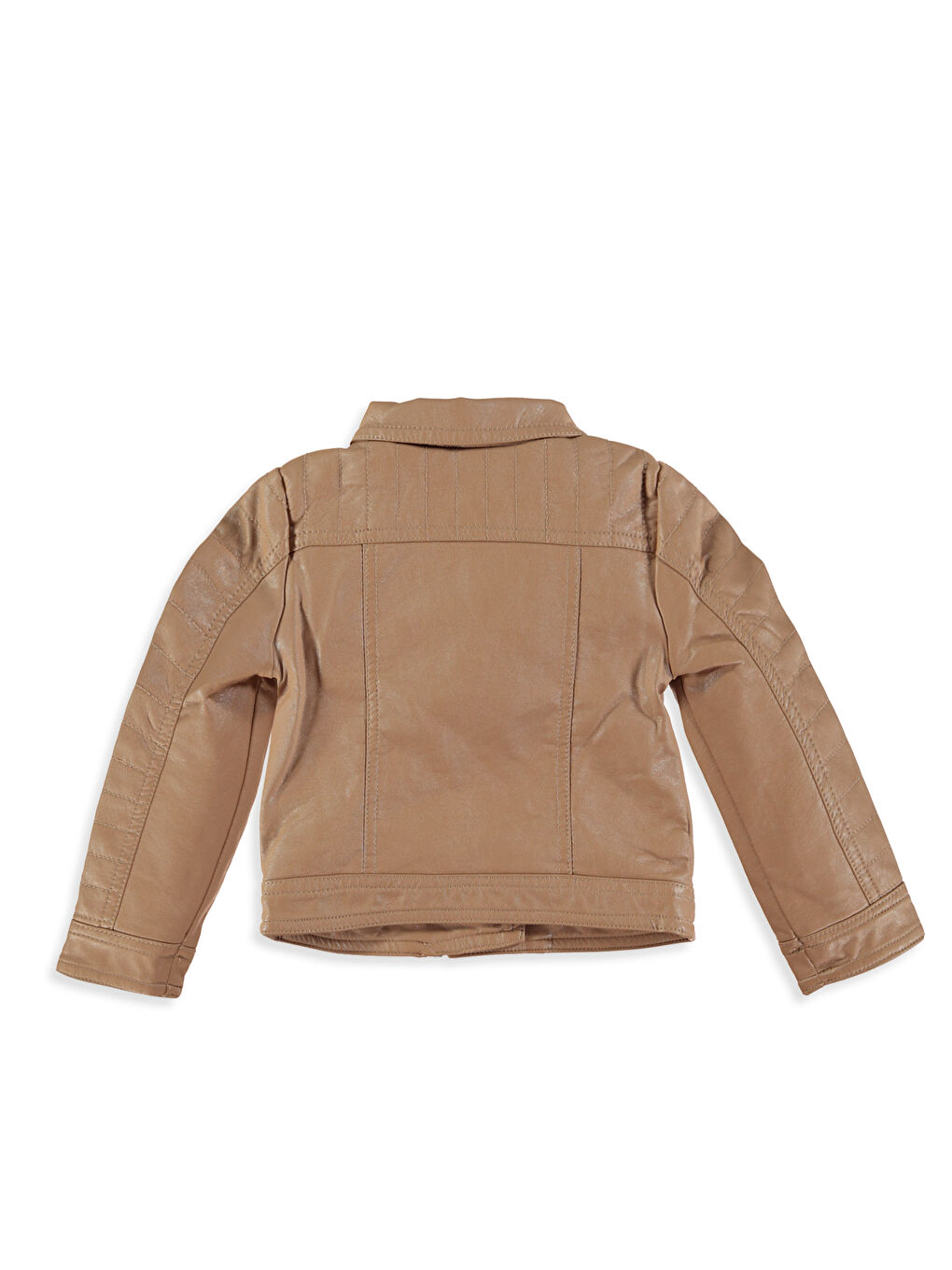 Veste en similicuir pour bébé fille-1