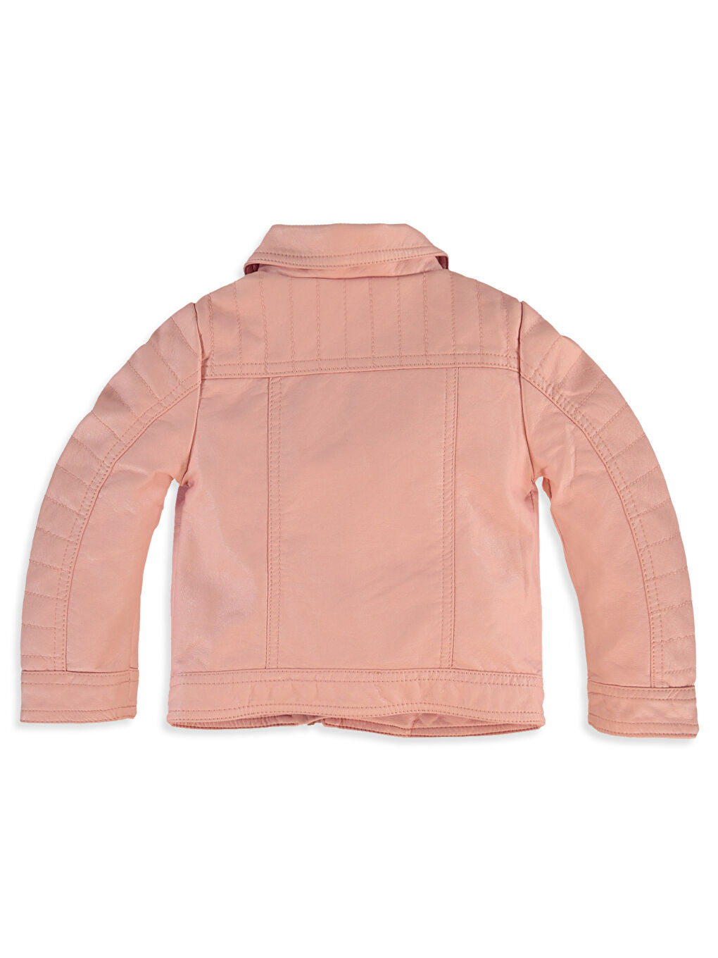 Veste en similicuir pour bébé fille-2