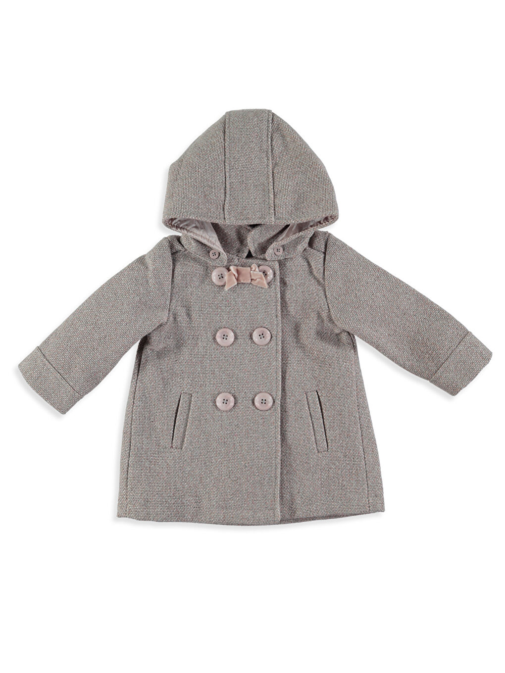 LCW baby Baby Girl GREY Coat -7K0123Z1-532