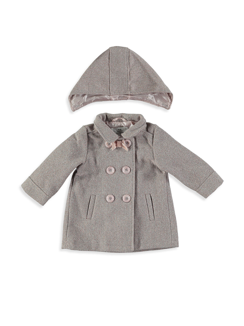 LCW baby Baby Girl GREY Coat -7K0123Z1-532