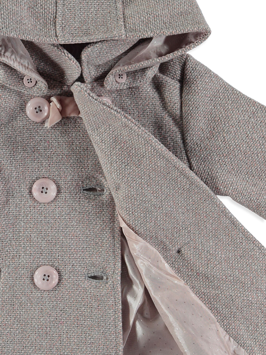 LCW baby Baby Girl GREY Coat -7K0123Z1-532