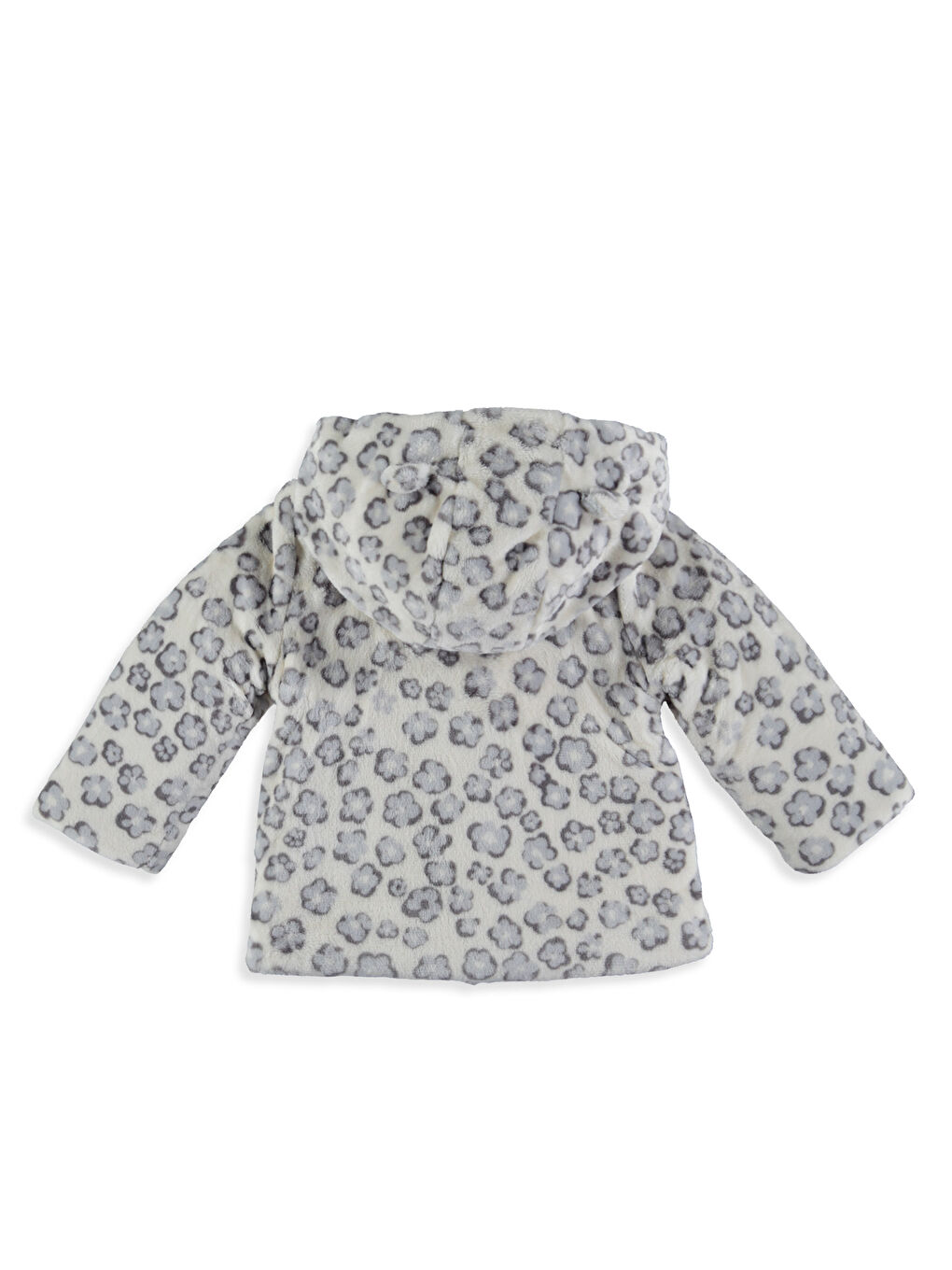 Baby-Mädchen GREY Mantel-1