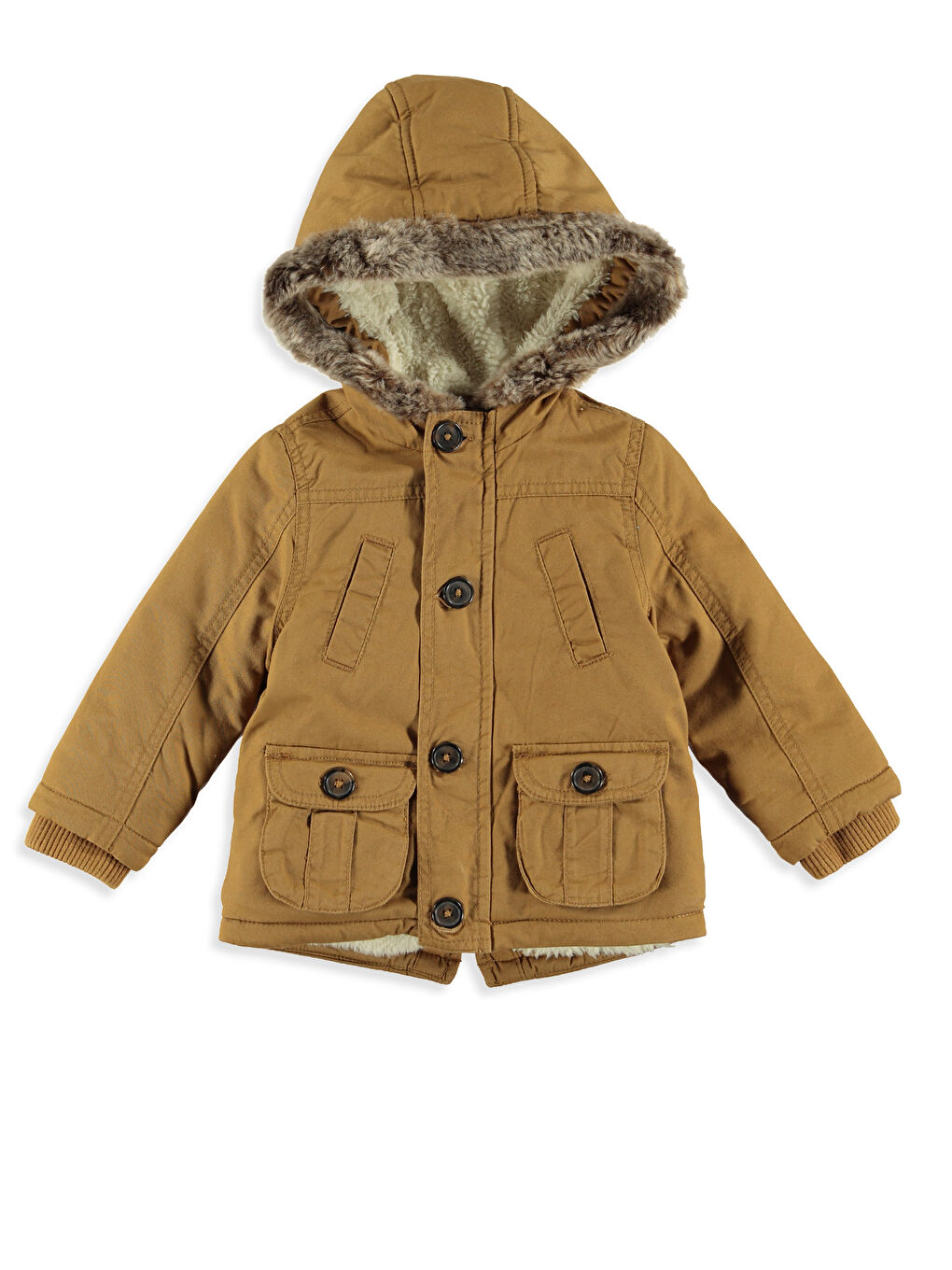 Açık Kahverengi Mont