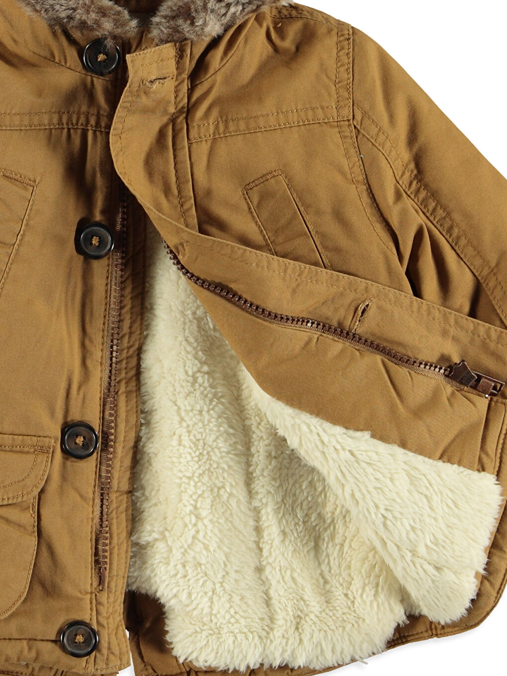 Açık Kahverengi Mont-2