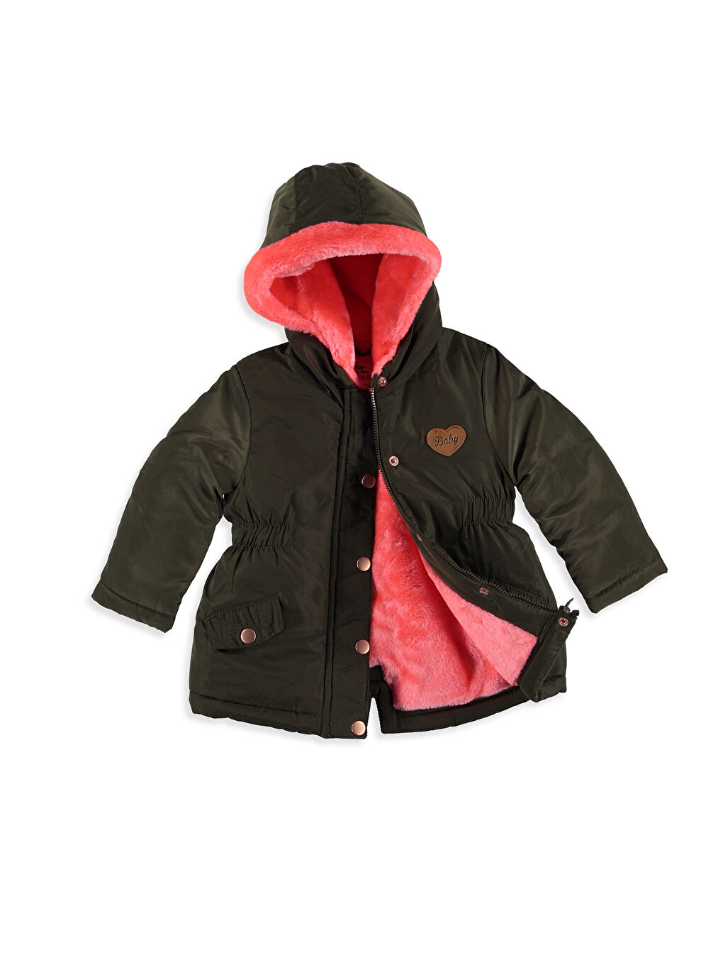 Manteau VERT Bébé Fille-2
