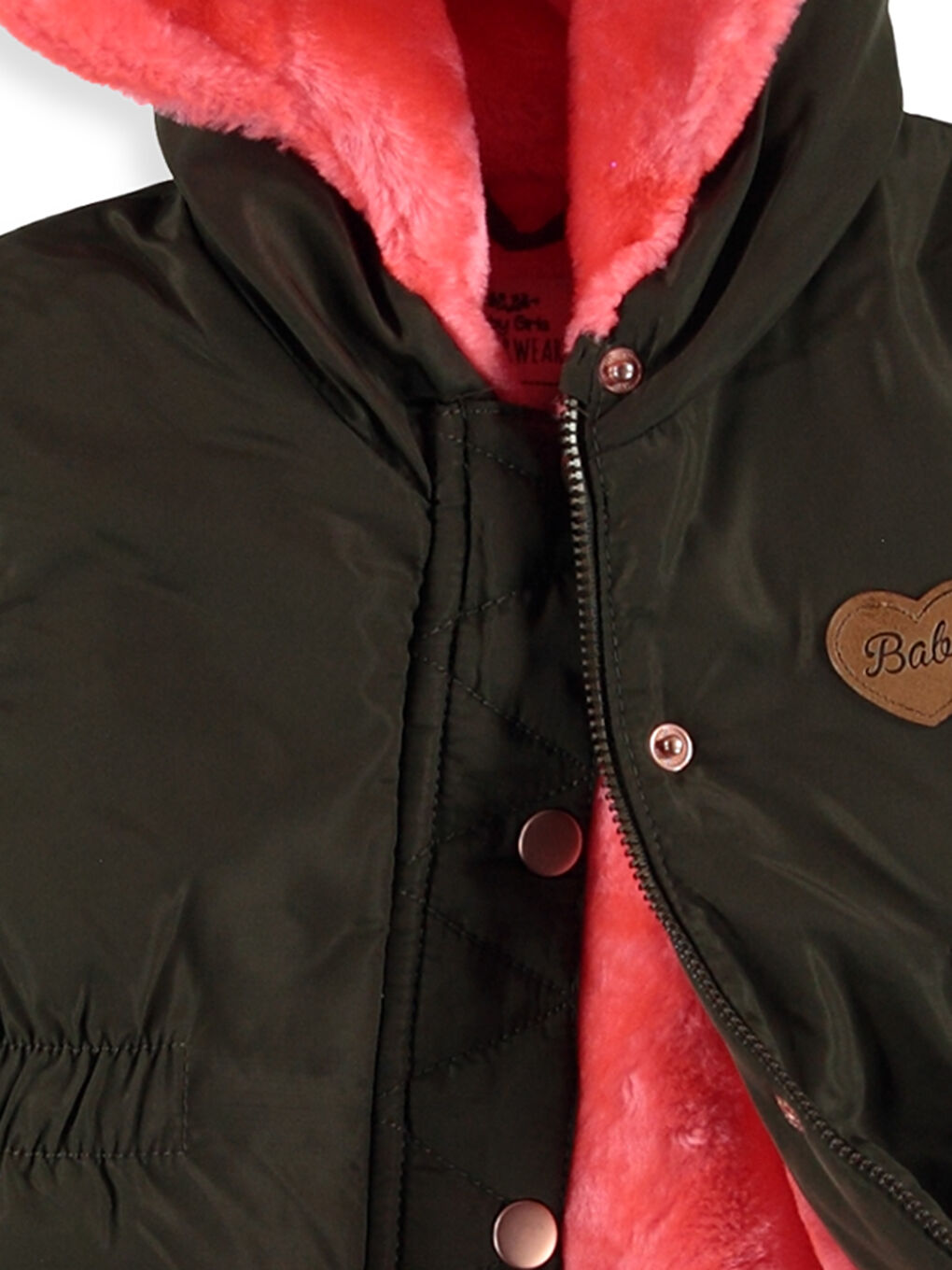 Manteau VERT Bébé Fille-3