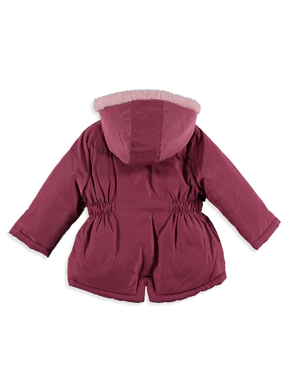 معطف وردى طفلة صغيرة-1