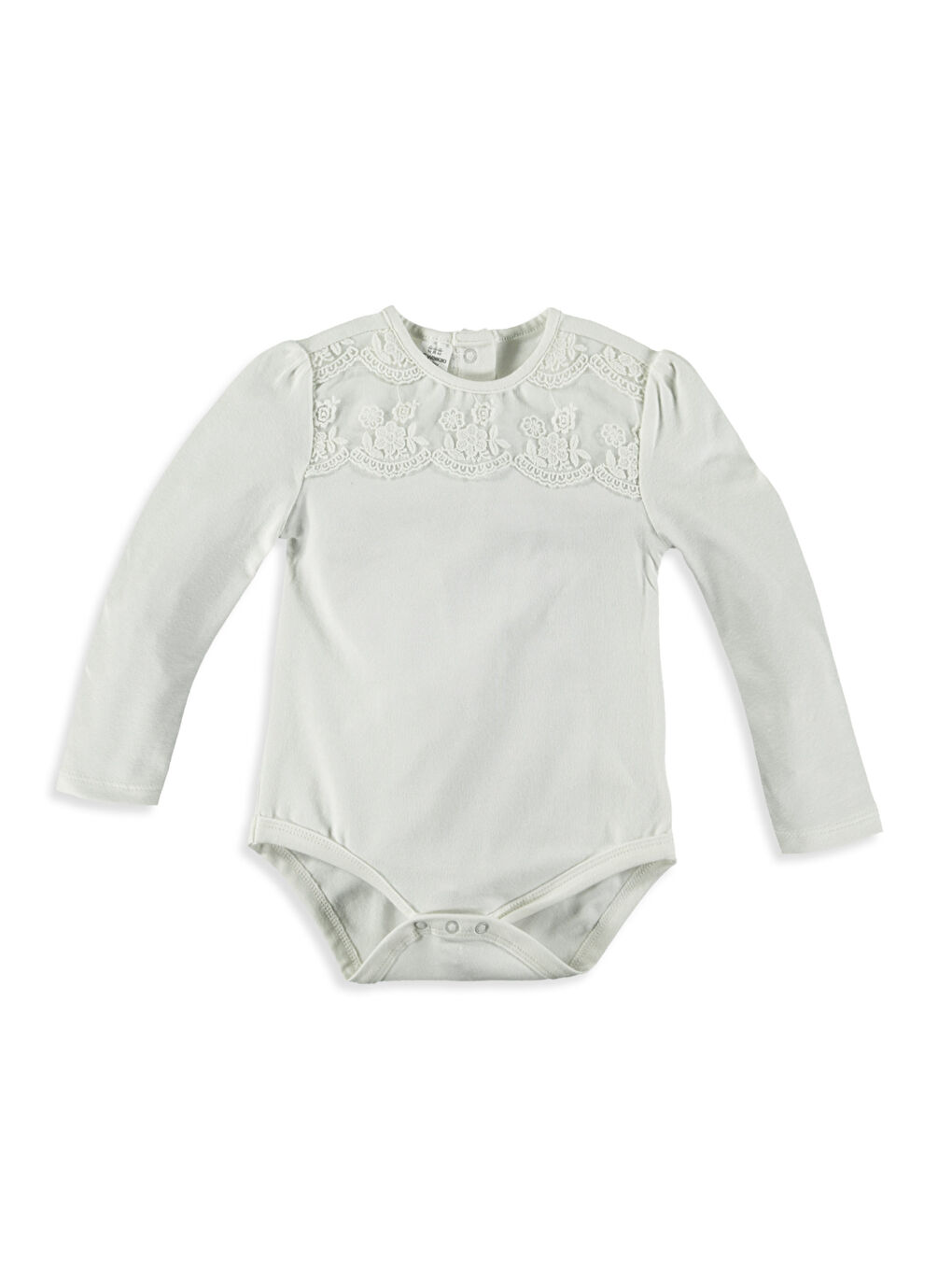 Ekru Çıtçıtlı Body