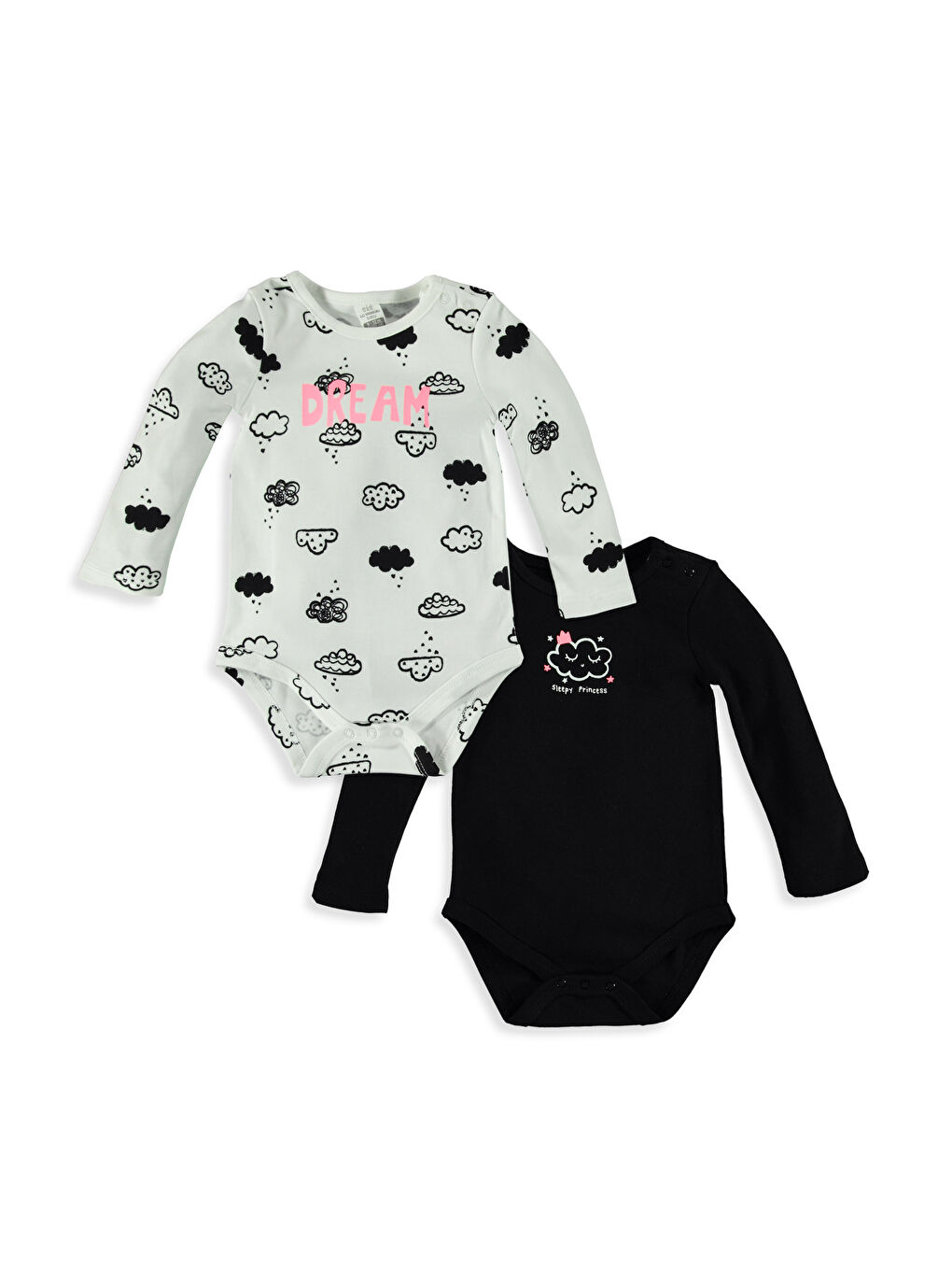 Baby Girl BLACK Bodysuit