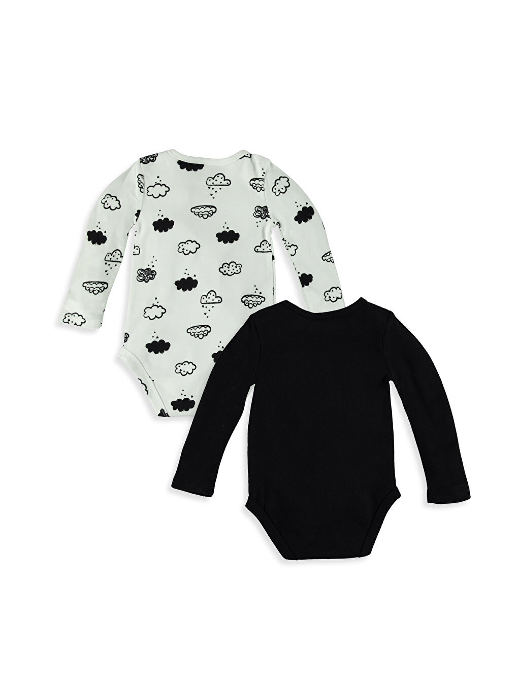 Baby Girl BLACK Bodysuit-1