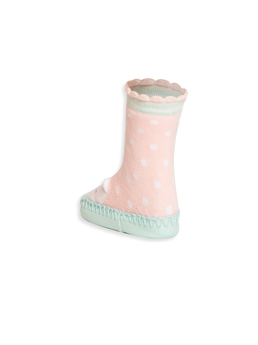 Baby-Mädchen BLAU Homewear-Socken-1