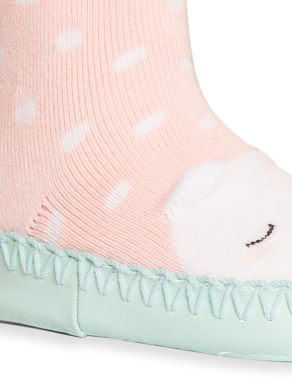 Baby-Mädchen BLAU Homewear-Socken-2