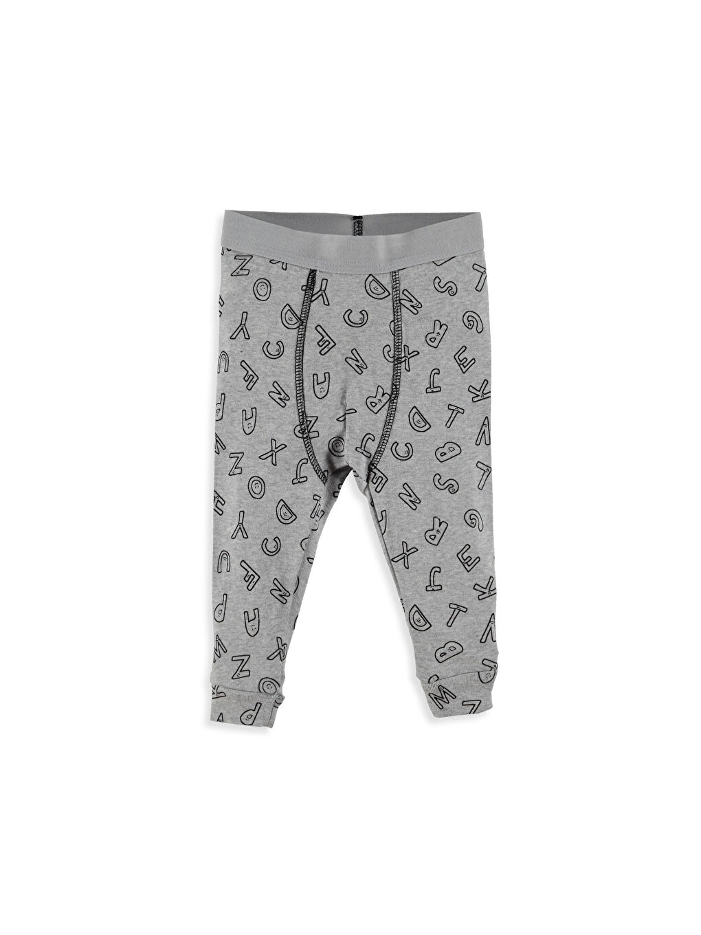 Lacivert Baskılı Pijama Alt