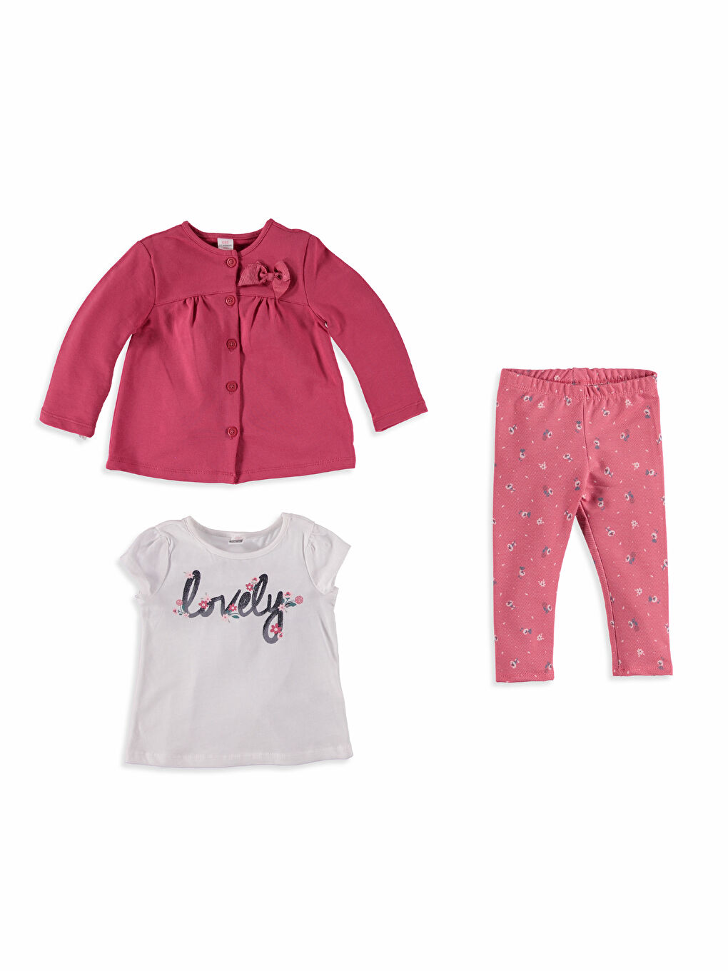 Baby Girl ECRU Set