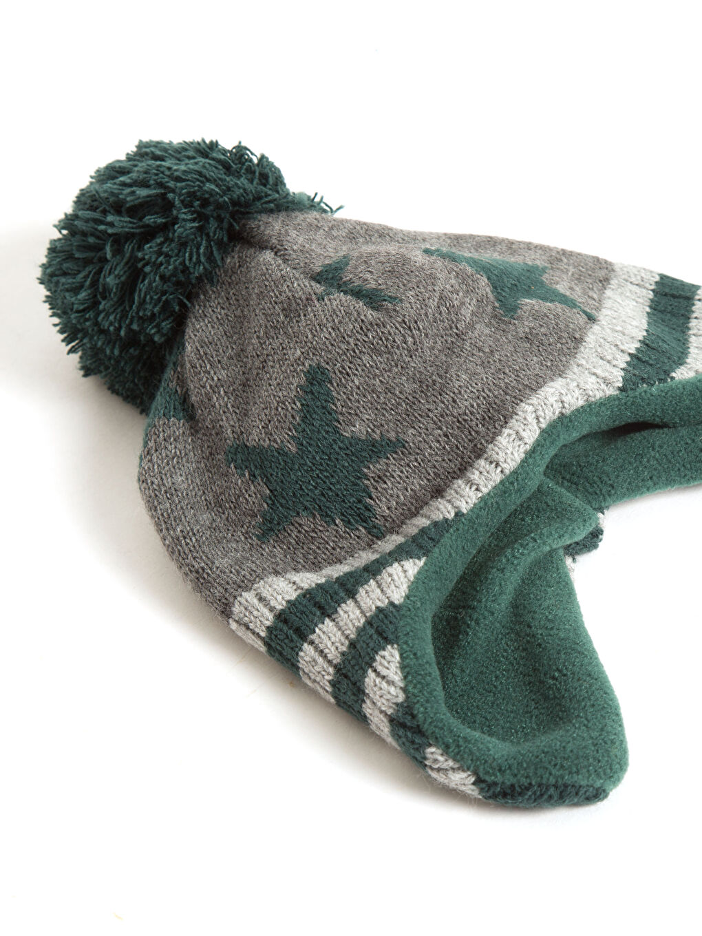 Baby Boy ANTHRACITE Scarf & Beanie & Glove Set-1