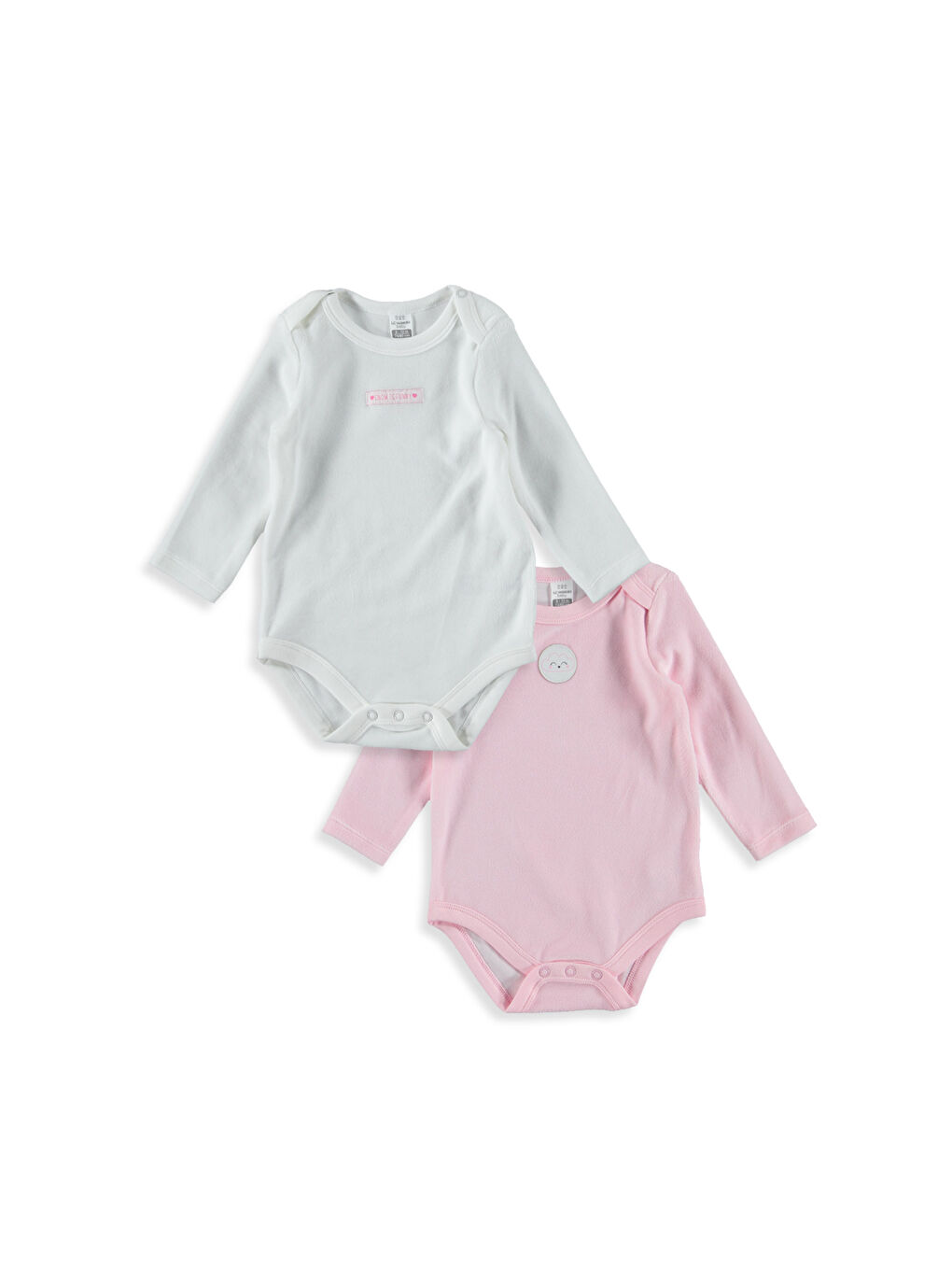 Baby Girl WHITE Bodysuit