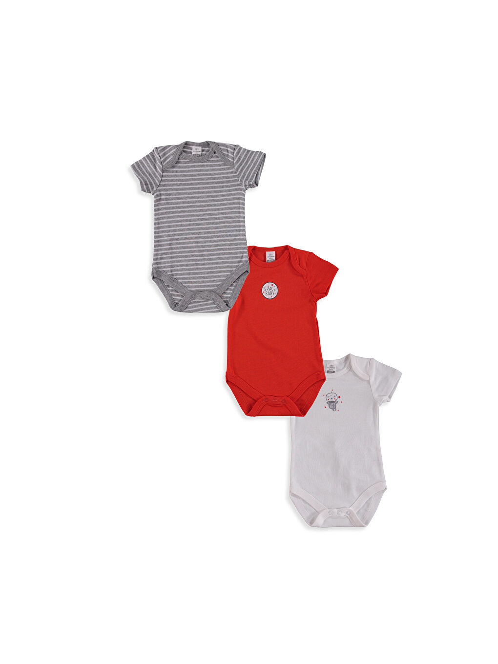 LCW baby Unisex ORANGE Bodysuit -7K4267Z1-GNJ