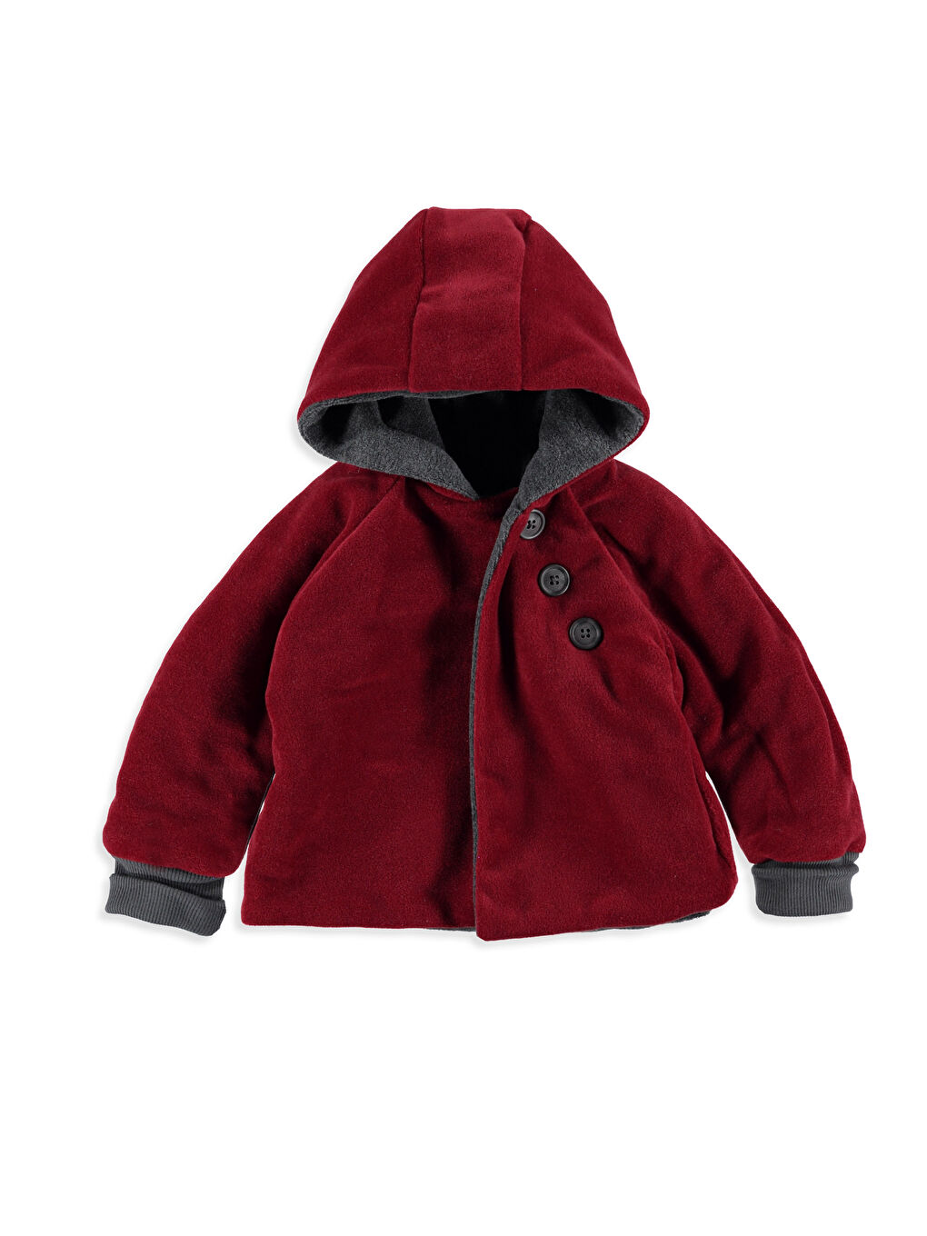 Antrasit Erkek Bebek Hırka-2