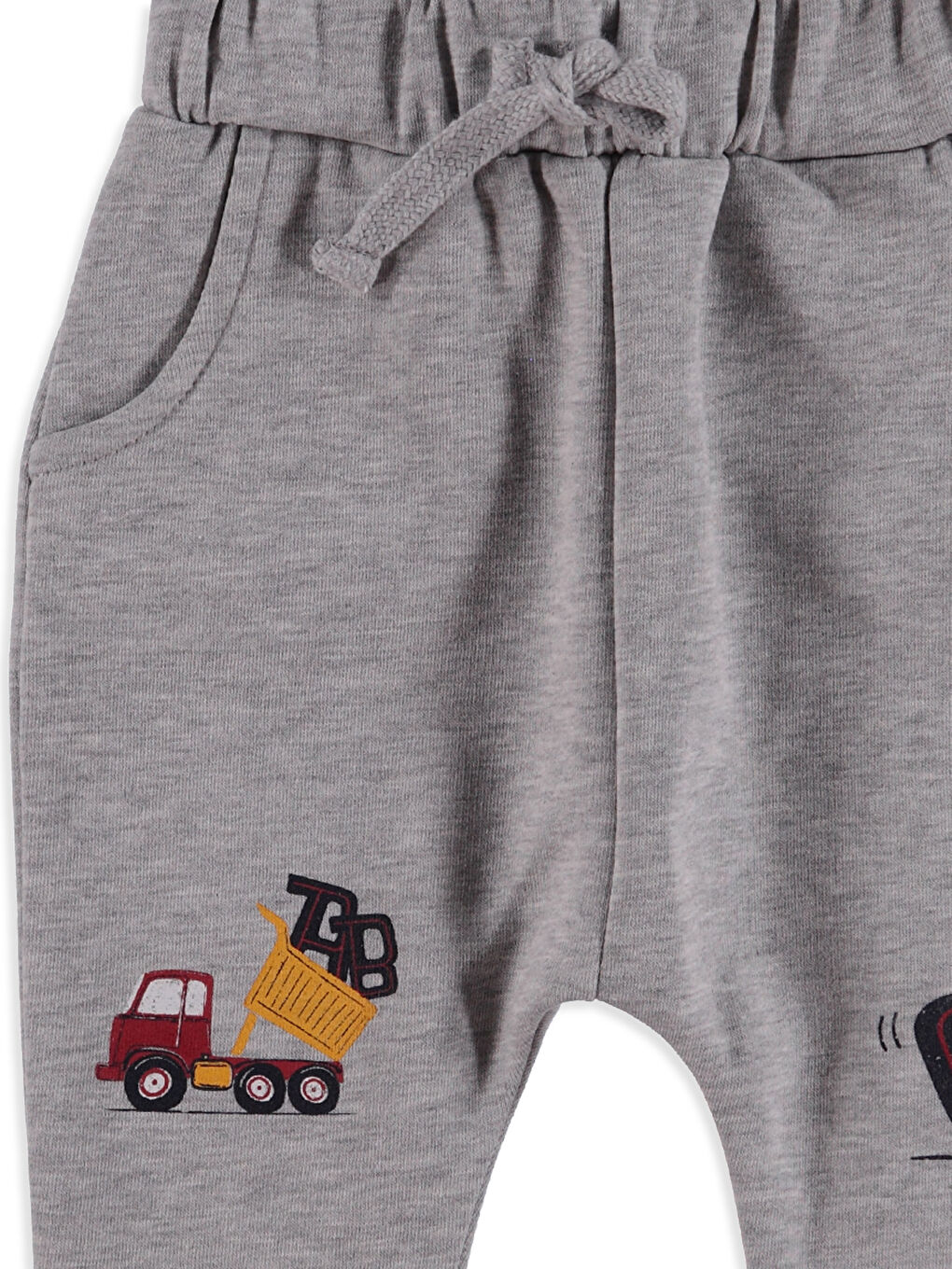 بنطال رياضي رمادى طفل صغير-2