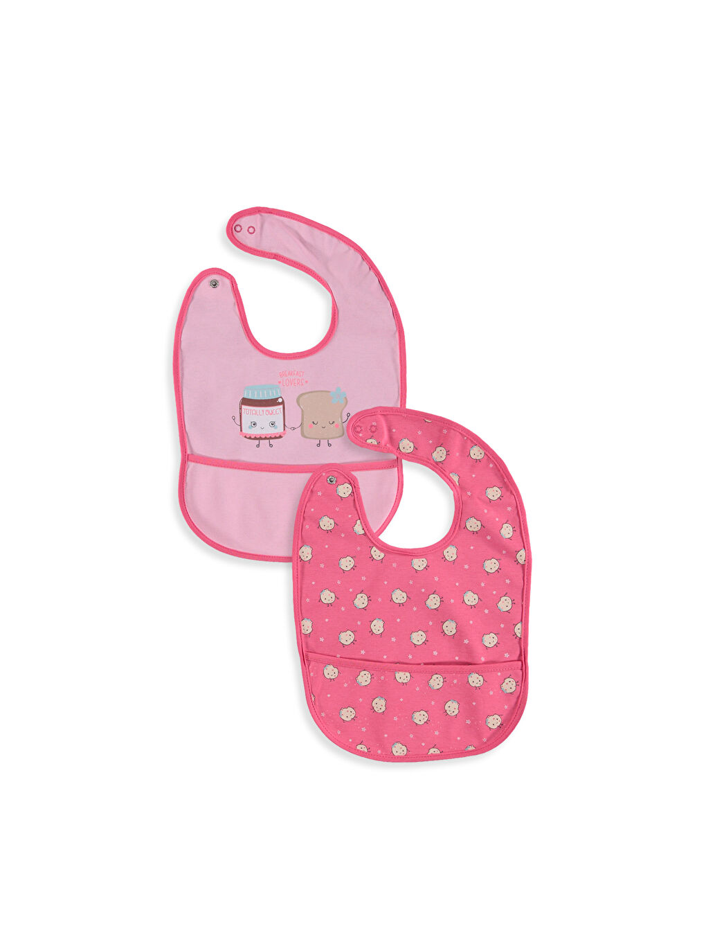 Bavoir ROSE Bébé Fille-1