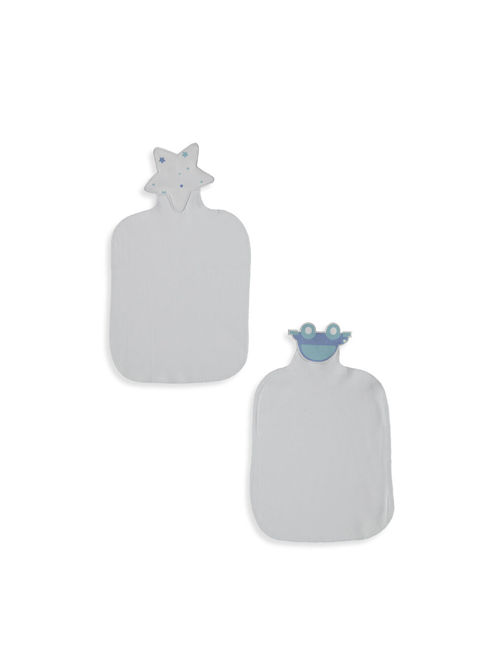 Unisex WHITE Burp Clothes