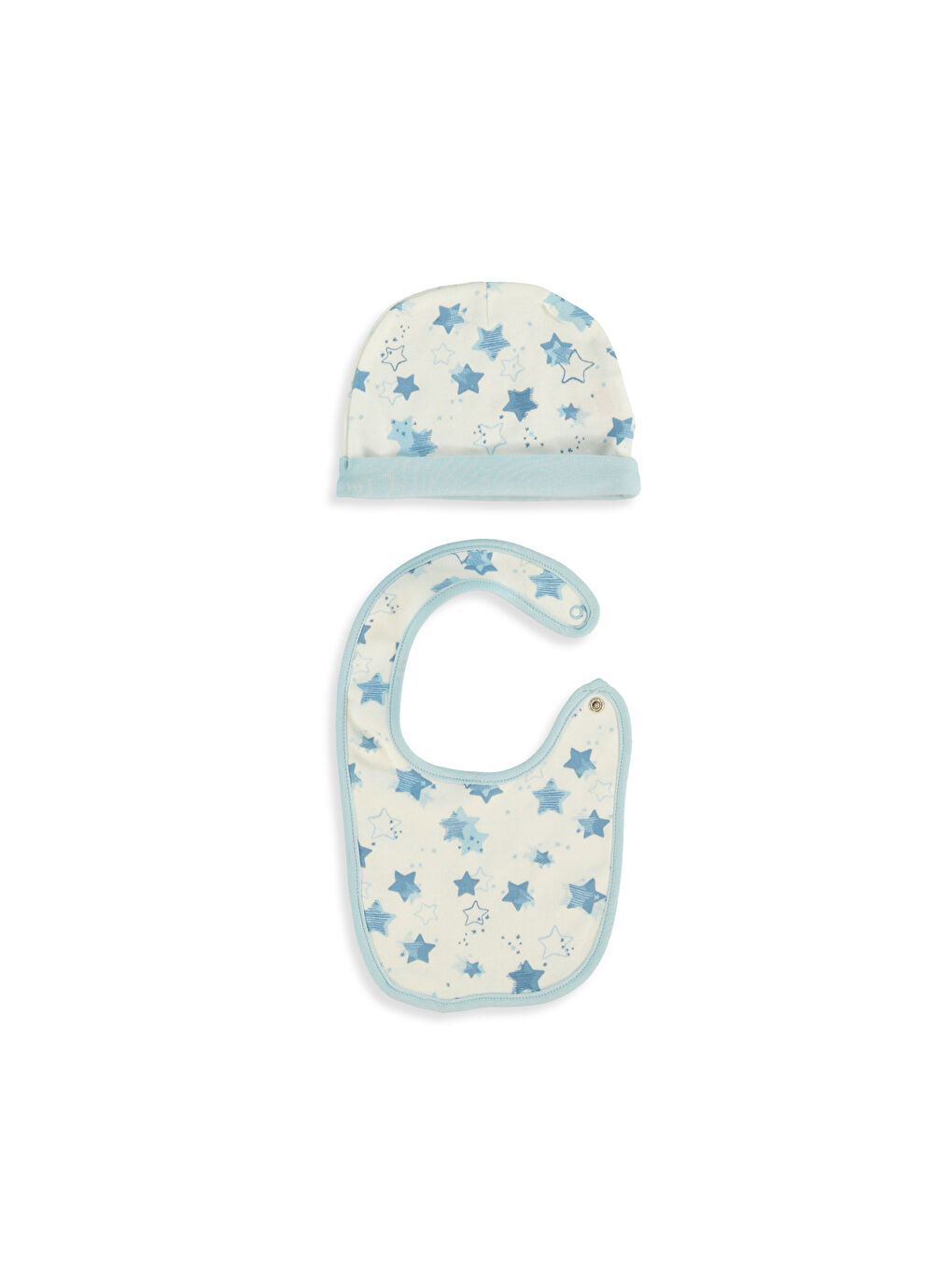 Mavi Erkek Bebek Hastane Çıkış Seti-3