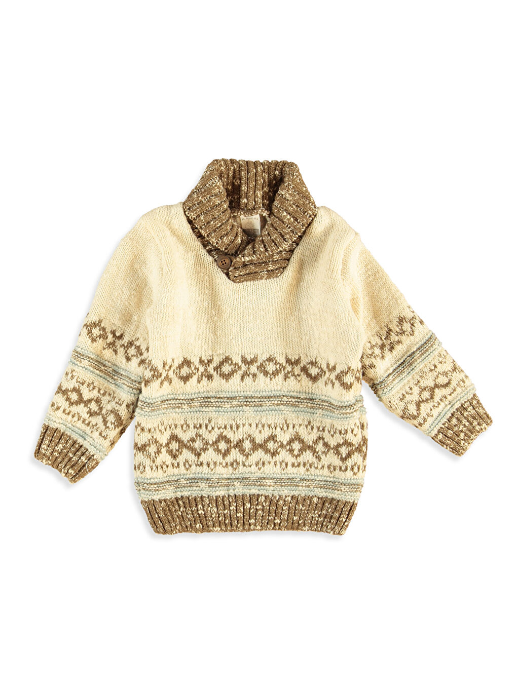 LCW Kids Baby Boy ECRU Sweater -7K7187Z1-FDH