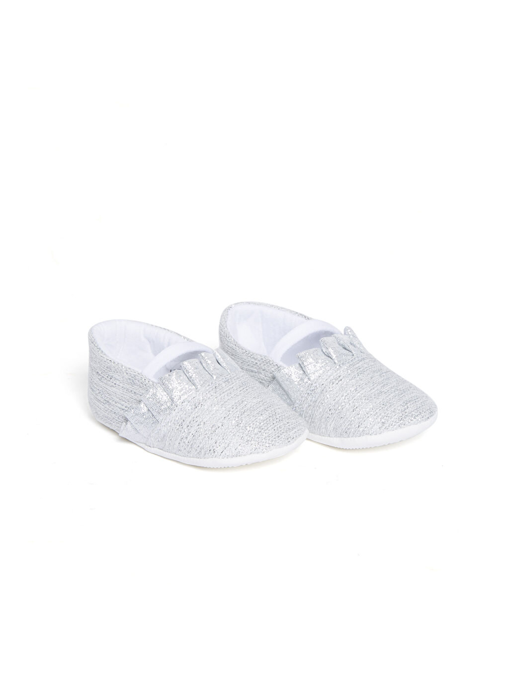 Gri Gümüş Yürüme Öncesi Ayakkabı-1