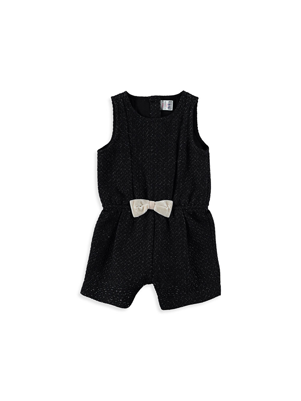 LCW baby Бебе момиче Черно Дънков гащеризон -7K8534Z1-CVL