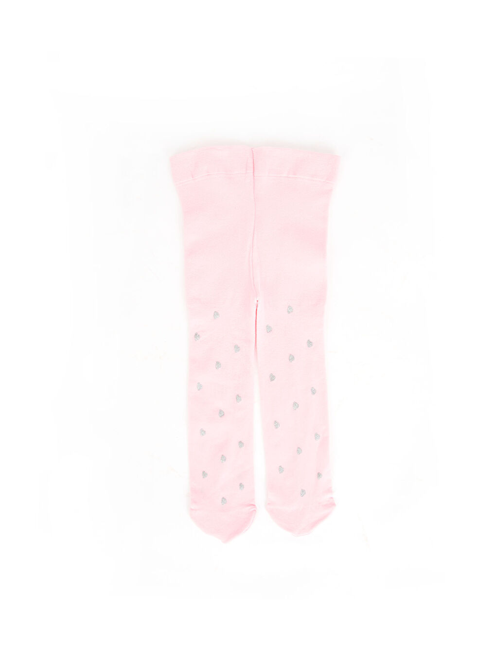 Ekru Baskılı Külotlu Çorap-1