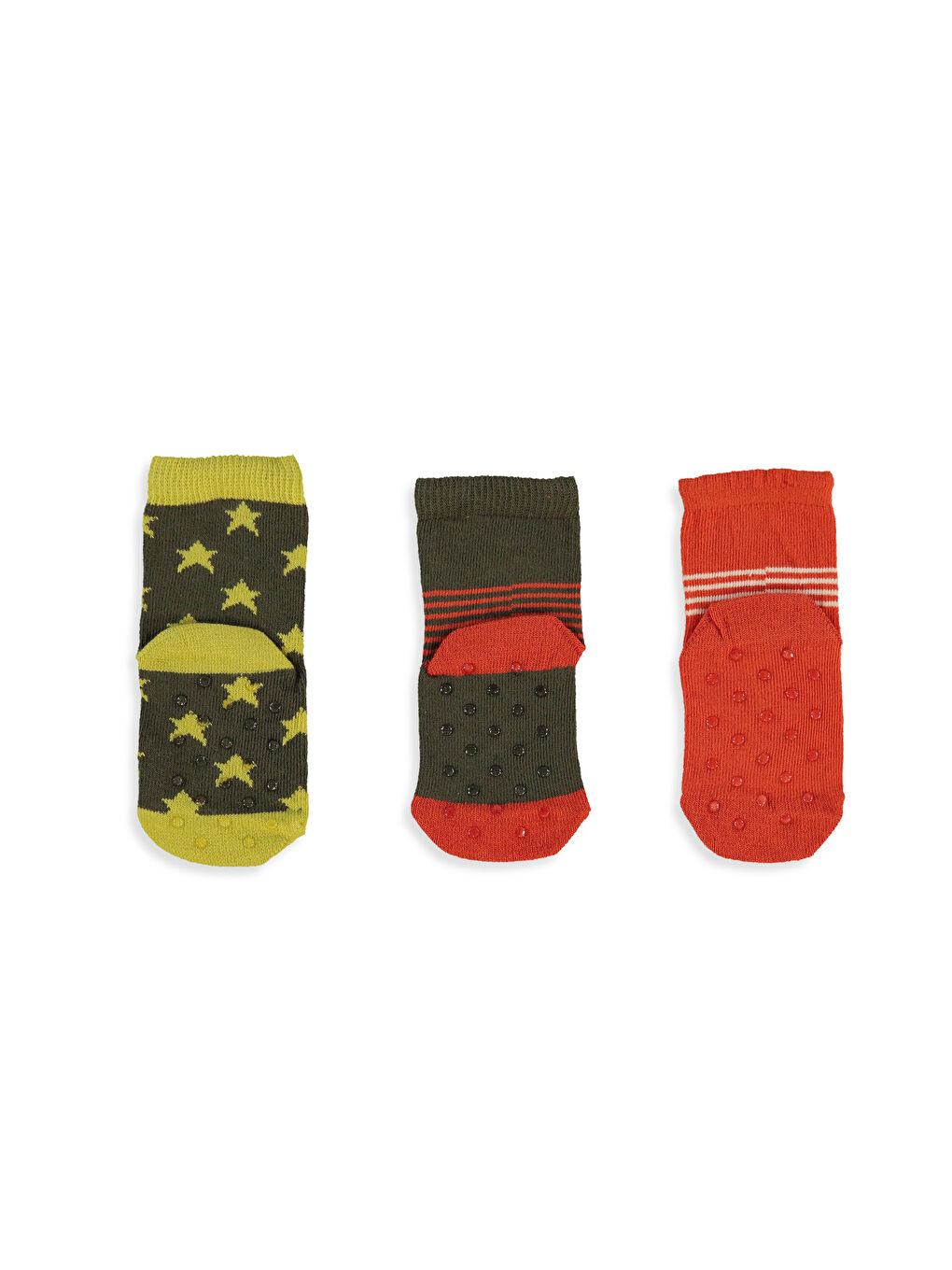 Unisex ORANGE Ankle Socks-1