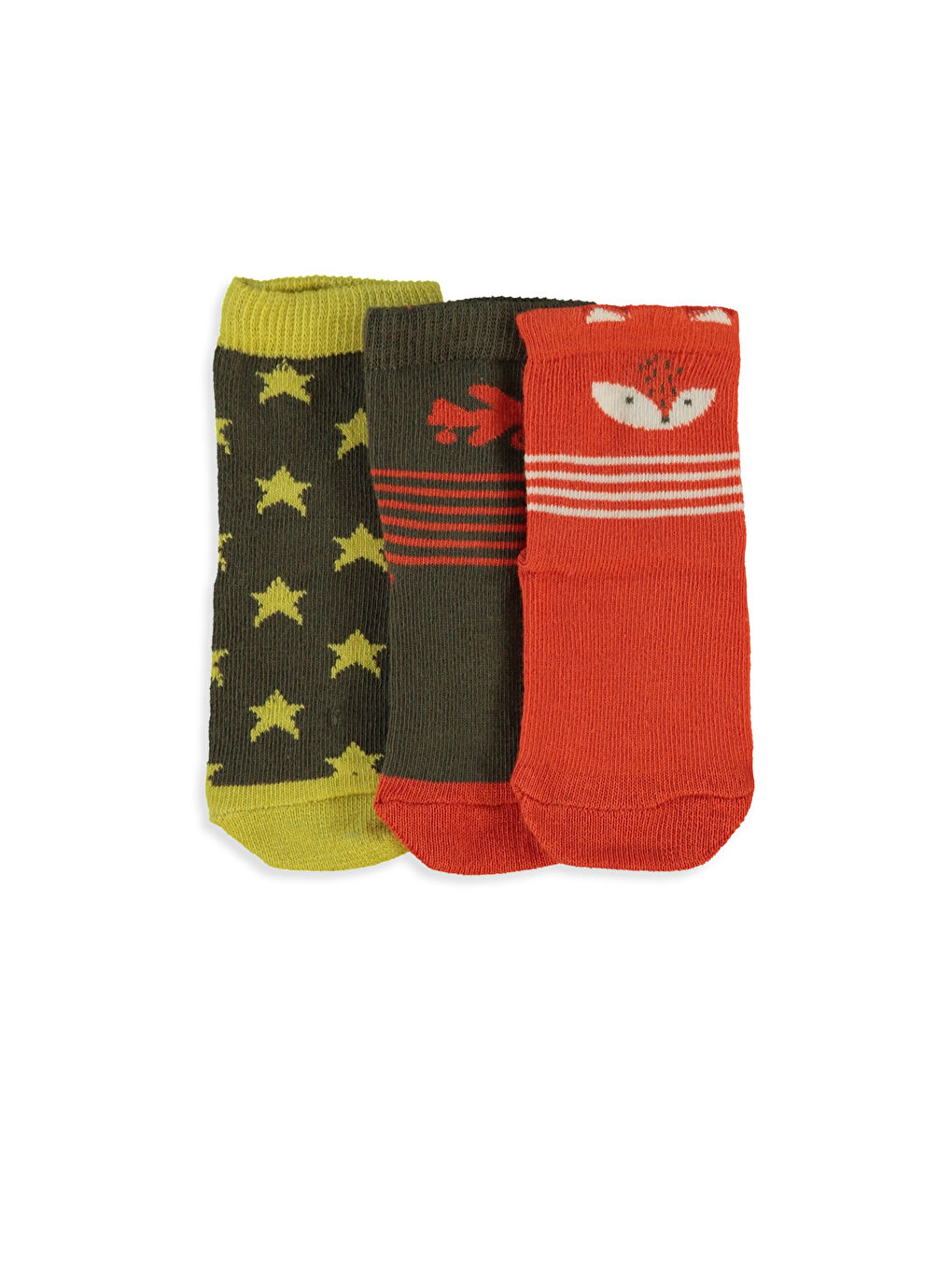 Unisex ORANGE Ankle Socks-2