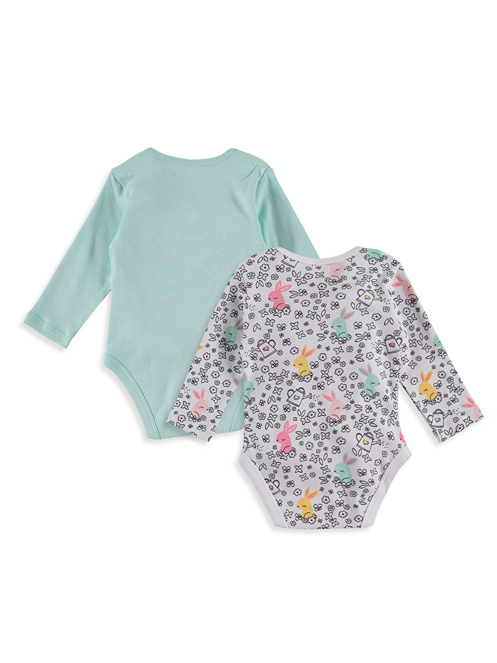 Baby Girl GREEN Bodysuit-1