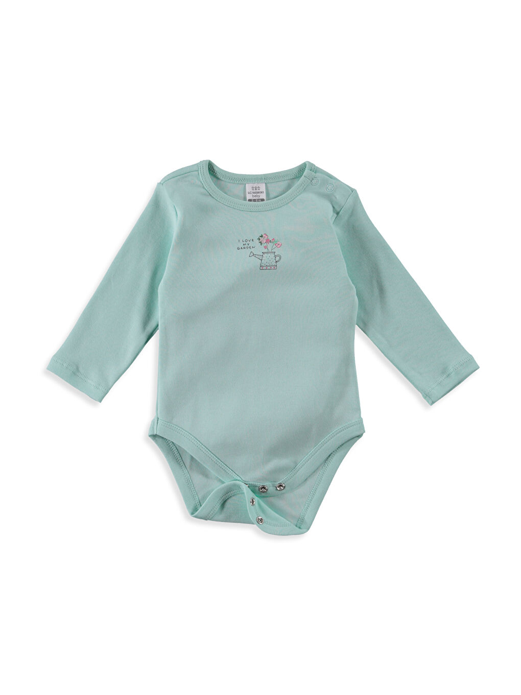 Baby Girl GREEN Bodysuit-2