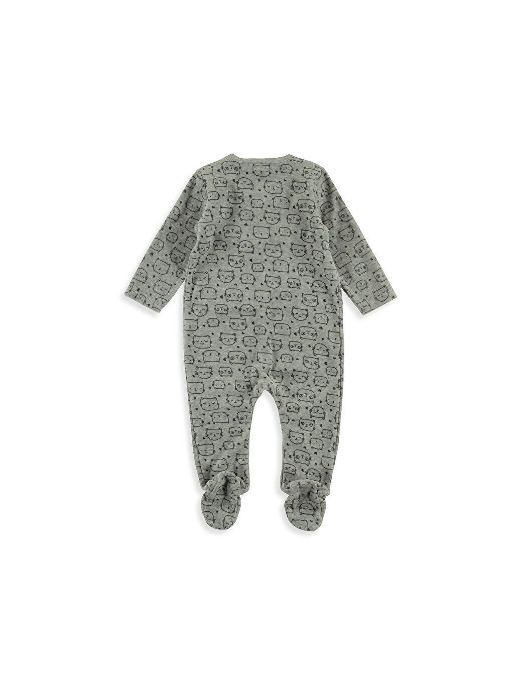 Combinaison GRIS Bébé Fille-1