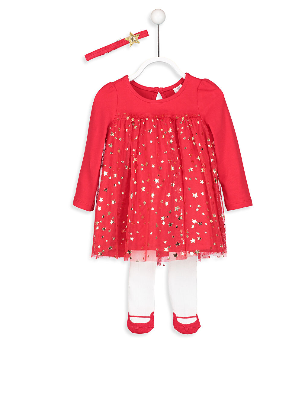 Canlı Kırmızı Elbise